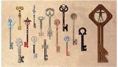 locke and key keys